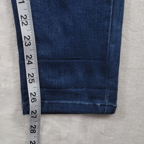 Free People Women's Jeans Size 26 Hi-Rise Skinny Blue Stretch Denim Made In USA - Picture 13 of 16